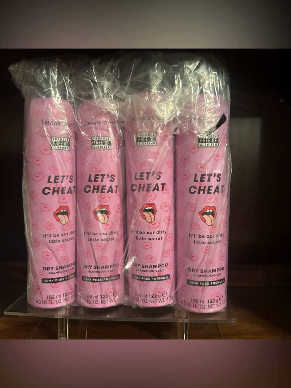 Let's Cheat Pink Dry Shampoo (Set of 4)